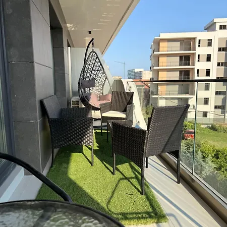 Lejlighed Aqua Vista Odyssey 2 Lux Cu Si Piscine Năvodari