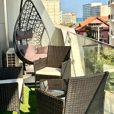 Lejlighed Aqua Vista Odyssey 2 Lux Cu Si Piscine Năvodari
